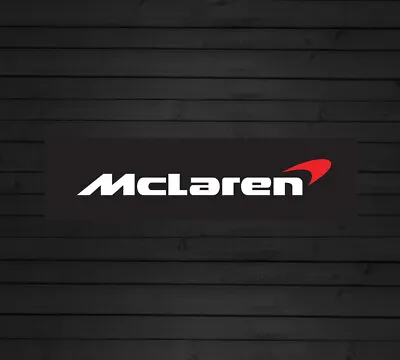 Mclaren Supercar Waterproof Logo Sign For Mancave And Garage With Eyelet • £34.99
