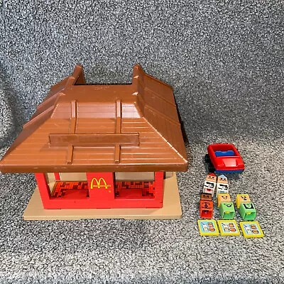 1974 Vintage Playskool McDonalds Restaurant Playskool Little People Play Set 430 • $19.99