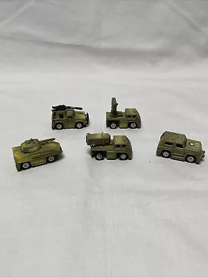 Playmates Speedeez Roller Ball Micro Mini Vehicles Lot Of 5 Military • $9