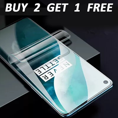 Screen Protector Hydrogel Film For OnePlus 9RT 10 Pro 7T 6 9T Nord 2 Ace • $2.08