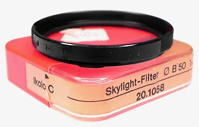  Zeiss Ikon Icarex 35 B-50 Ikolor 1-C Skylight Filter For 50mm F1.8 Ultron  • $100
