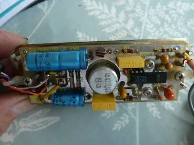 Pye Monitor Loudspeaker With Integral Amplifier • £5.99