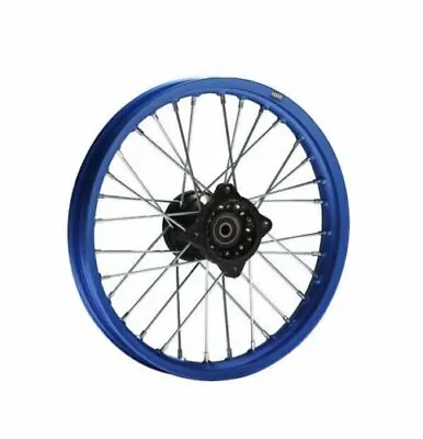 HMParts Aluminium Rim Anodised 14 Inch Front Blue 15 MM Typ2 Pit Dirt Bike Cross • $218.11