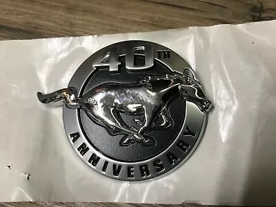 2004 Mustang Nos Genuine Ford 40th Anniversary Front Fender Emblem Rh • $46