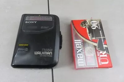Vintage Sony Walkman FM/AM Radio Cassette Player WM-FX103 No Belt Clip • $26.99