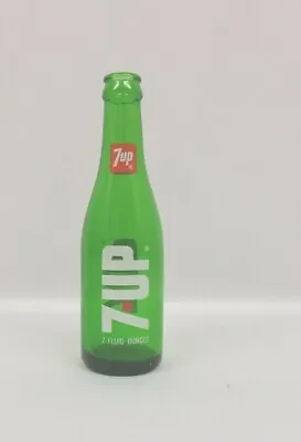 Vintage 7 Up Green Soda Pop Glass Bottle 7 Fluid Ounce SEVEN-UP #4864 • $12.72