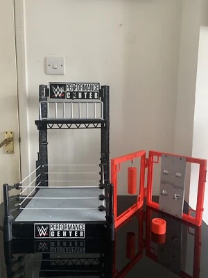 £13.50 • Buy WWE Mattel Wrekkin' Performance Center Playset Wrestling Ring With Accessories