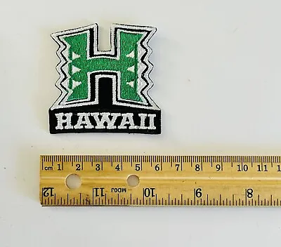 Hawaii Rainbows Iron On Patch Bows Sports Volleyball Football Basketball • $5.49