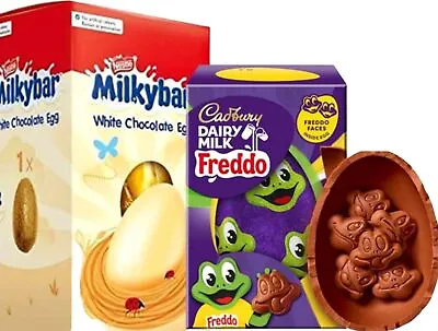 Easter Eggs Milk Chocolate Freddie 96gCadbury Milkybar Nestle 65g • £9.99