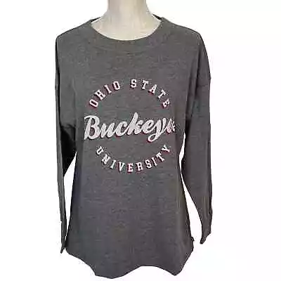 Victoria Secret Pink Ohio State Buckeyes University Long Sleeve Womens XS  • $36.40