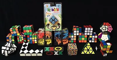 Vintage Rubik's Cube Mixed Puzzle 21pc Lot • $109.99