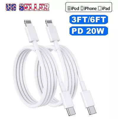 Wholesale 20W USB-C To IPhone Cable Fast Charger For IPhone14 13 12/Pro Max Cord • $2.92