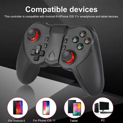 Universal Joystick Gamepad Game Smartphone USB/Bluetooth Wireless Controller • $21.99