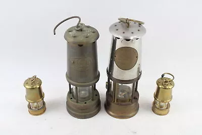 Brass Miners Lamps Inc Eccles Protector Lamp & Lighting Co Type 6 4 X • £39.80