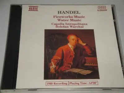 Various - : Handel: Fireworks Music / Water Music CD (N/A) Audio Amazing Value • £1.94