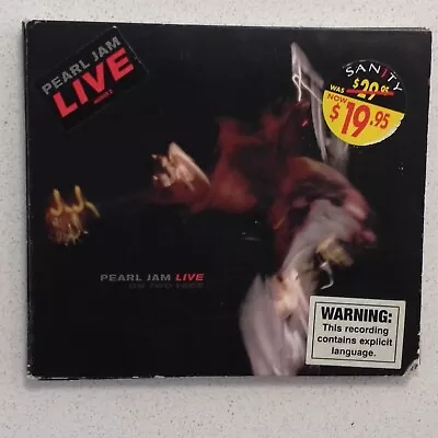 Pearl Jam Live On Two Legs 1998 Australian Sony Music Picture Disc Cd • $8