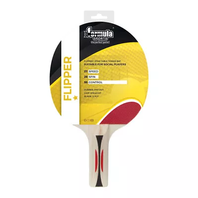 Formula Sports FLIPPER Table Tennis Ping Pong Bat Paddle Easter Gifts • $8.95
