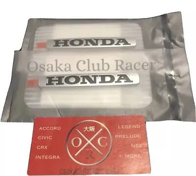 NEW OEM Honda S2000 UKDM Fender Emblems Side Badges 00-09 AP1 AP2 Genuine Rare • $49.92