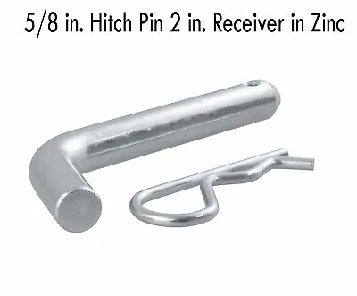 $3.94 • Buy Trailer Hitch Pin & Clip, 5/8-Inch Diameter, Fits 2-Inch Receiver In Zinc 21500