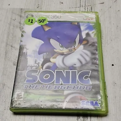 Sonic The HedgeHog Xbox 360 2006 Complete With Manual Damaged Box Tested Works  • $15