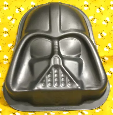 * Lucas Film Lld DARTH VADER Cake Mold Pan 11x9.5  2011 Star Wars BAKING JELLO • £18.60