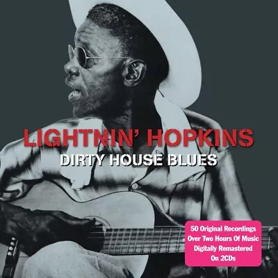 Lightnin' Hopkins - Dirty House Blues - 2 Cds - New & Sealed!! • £4.49