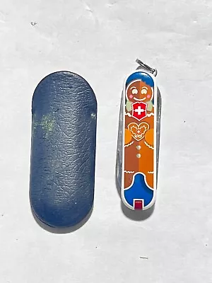 Victorinox 58MM Classic 2019 Limited Edition Gingerbread Love Swiss Army Knife • $17.99