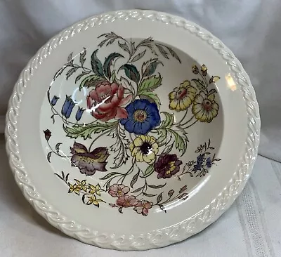 Vintage Hand Painted Vernon Kilns May Flower Serving Bowl • $13.99