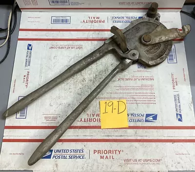 Ridgid Model 358 5/8  Ratching Conduit/tubing Bender 3  Radius Ed4u #3112-a • $179.99