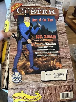 Vintage Best Of The West General Custer Action Figure With Box 2001 Release Y2K  • $40.99