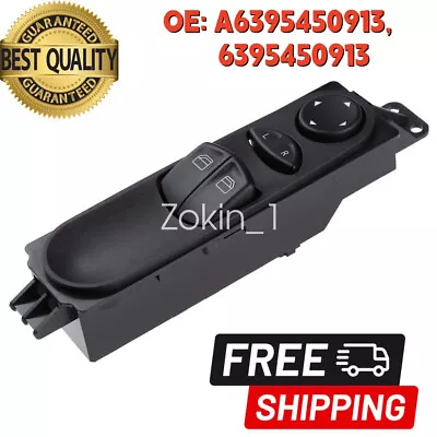 AU Master Power Window Switch For Mercedes Benz W639 Vito 2003-2014 • $18.70