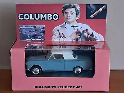 Columbo - Code 3 Peugeot 403  C/w  Free Window Display Box • £55
