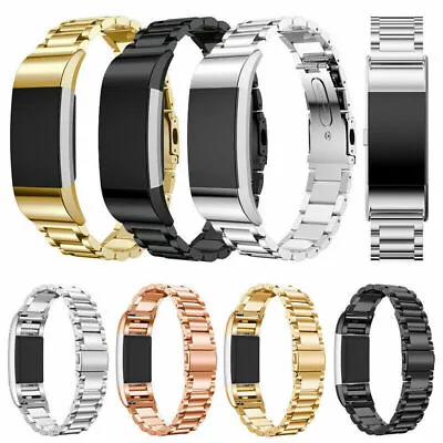 $17.99 • Buy Replacement Bracelet Strap Watch Band Stainless Steel For Fitbit Charge 2/3/4/5