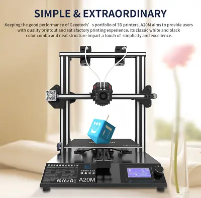 Geeetech 3D Printer A20M Dual Extruder Mixing Color Printing Auto Leveling US • $152.10