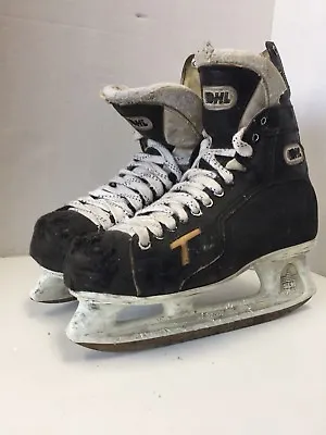  CCM OHL Tacks Vintage Ice Hockey Skates Size 8 D Senior Sr Sz Rare Tacks Vtg • $89.99