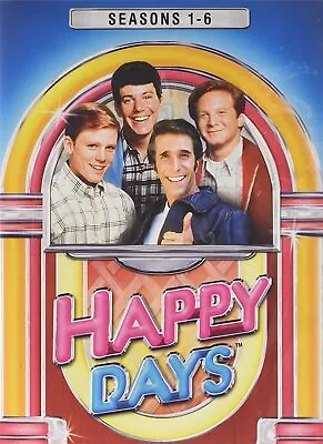 $27.98 • Buy HAPPY DAYS The Complete TV Series Seasons 1-6 Region 1 Sitcom [DVD, 22-Disc Set]