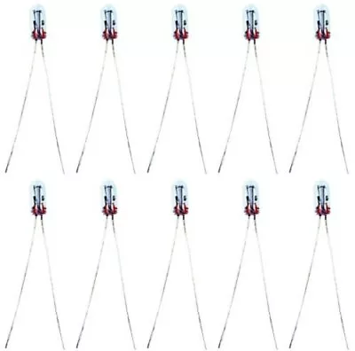 CEC Industries #8111 Bulbs 14 V 0.91 W Wire Terminal Base T-1 Shape (Box Of 10) • $8.48