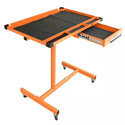 Heavy Duty Adjustable Mechanics Mobile Tool Cart Work Table Mobile Rolling Tool • $126.99