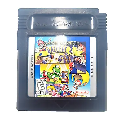 Game & Watch Gallery 2 Nintendo Gameboy Cart Only Mario 1997 • $25