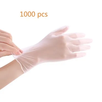 Industrial Powder-Free Vinyl Gloves 1000pcs Case • $45