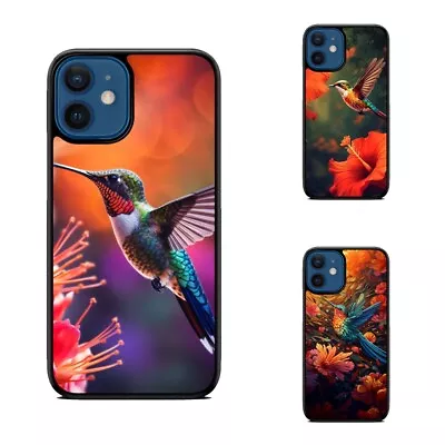 Tough Cover Hummingbird Rich Flowers For Apple IPhone 11 12 13 Pro Max Mini • $19.79