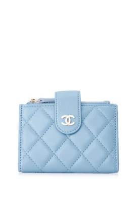 $784.94 • Buy Chanel Bi-fold Card Holder Lambskin
