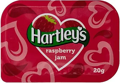 £4.99 • Buy 10 X Hartleys Raspberry Flavour Jam 20g Individual Portions