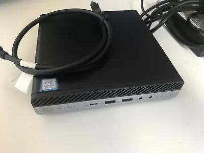 $120 • Buy HP ProDesk Mini 600 7th Gen,i5-7500,8Gb,250Gb Hd,Win10 Pro, P/S,DPcable,bracket