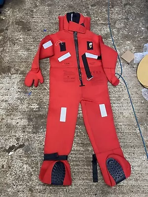 Immersion Abandonment Uni Suit Med/Large Neoprene Ballooning Yacht Sailing CSM • £17.99