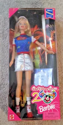 1998 New Sealed Box Barbie Millenium Doll Walt Disney World #22939 • $9.99