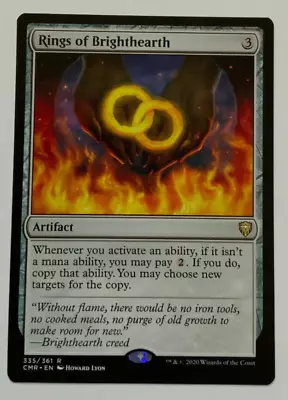 MTG Rare Rings Of Brighthearth Commander Legends NM • $4.35