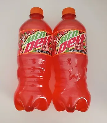 Mtn Dew Overdrive Casey's Exclusive 🥭 CITRUS PUNCH 🍋 2 Pack 20 Oz Bottles  • $15.95