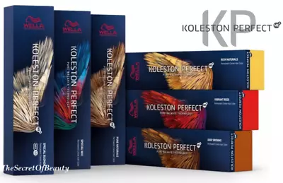 Wella Koleston Perfect ME+ 60ml - Full Range Pernament Creame Colour • £9.89