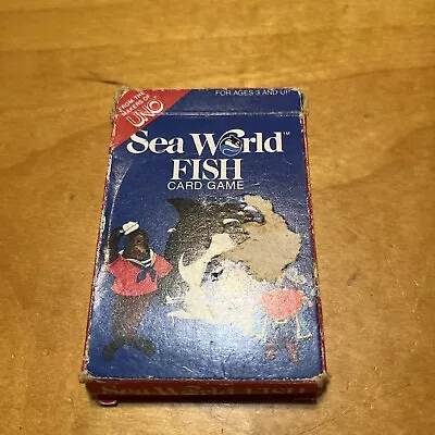 Vintage 1983 Sea World Park Go Fish Playing Card Game Shamu   Ks • $9.50